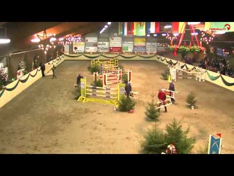 Leck 2017 - Springprfg. Kl. S mit Siegerrunde - Jan-Philipp Schultz mit Quintus S