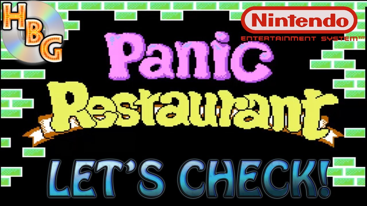 Panic Restaurant (NES) - Let's Check