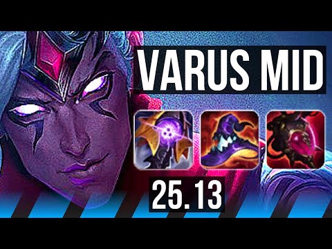 VARUS vs KASSADIN (MID) | 54k DMG | EUW Master | 25.13