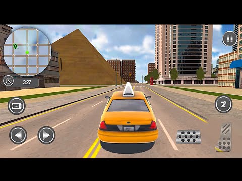 Real Taxi Driving In Las Vegas | Passenger Taxi Car City Rush Driving Android Video Games