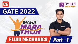 GATE 2022 | Civil Engineering | FLUID MECHANICS | PART 1 | Complete Revision