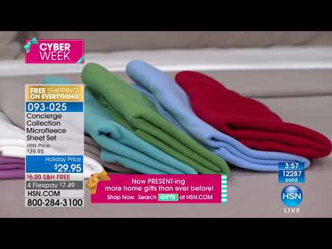 HSN | Concierge Collection Bedding 11.28.2017 - 12 PM