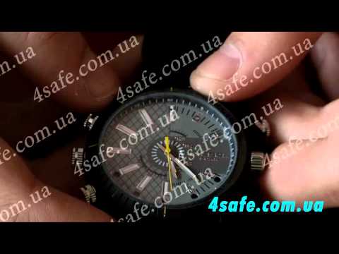 Водонепроницаемые часы со скрытой камерой
