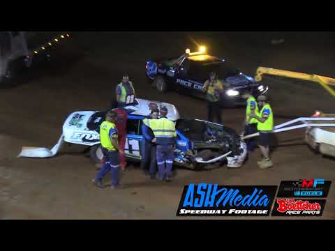Production Sedans: A-Main - 2017/18 National Title - Maryborough Speedway - 15.04.18