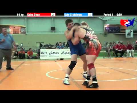 Gabe Dean vs. Kyle Crutchmer at 2013 ASICS University Nationals - FS