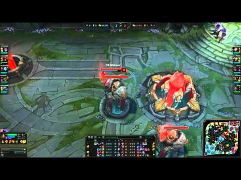 LoL: Meteos Nidalee vs Shyvana Jungle SEASON2016 Jan 2016
