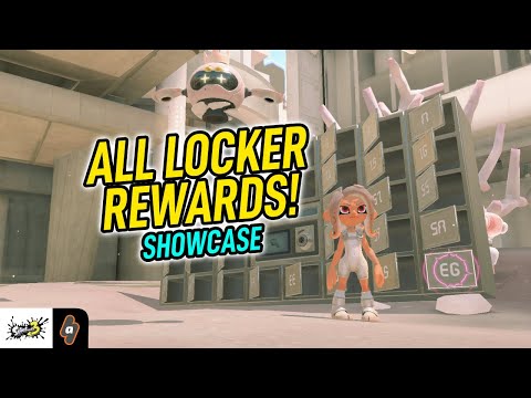 ALL locker rewards in Side Order DLC Splatoon 3
