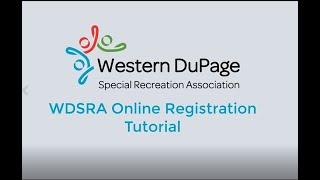 WDSRA Online Registration Tutorial