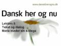 Dansk her og nu - Lektion 5 - Maria moder sin kollega Ida