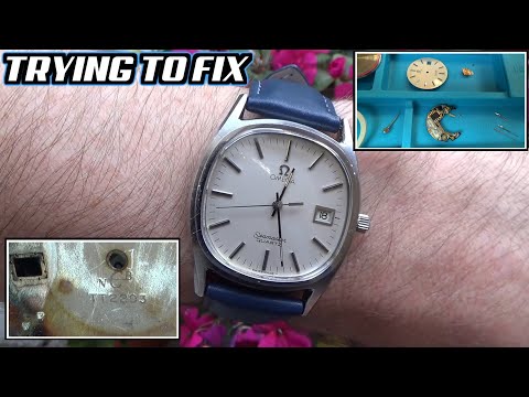 1980 OMEGA Quartz Watch Not Working - Trying to FIX