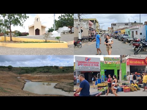 Veja como está está barragem na cidade de Santa Cecília PB e fazendo um percurso na cidade