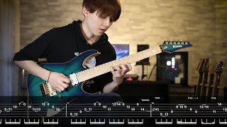 Periphery - The Way The News Goes... Guitar Cover Screen Tabs