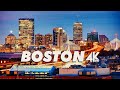 Boston, Massachusetts, USA 🇺🇸 in 4k Ultra HD Drone Video