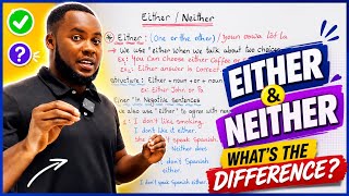 « Either » & «  Neither »: What’s the difference?