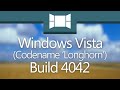 Windows Vista Build 4042 A Clean Slate
