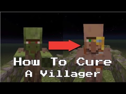 How To Heal Villagers In Minecraft