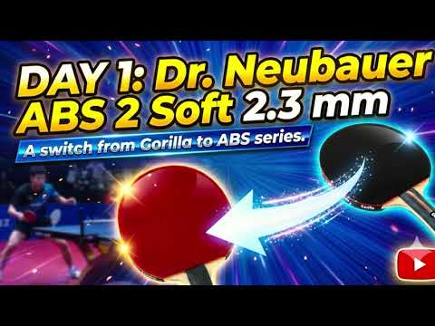 Day 1 - Dr. Neubauer ABS 2 Soft 2.3 mm Anti Spin Rubber