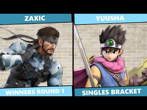 The Locker Room #2: Winners Bracket - Zaxic (Snake) Vs Yuusha (Hero) SSBU Singles