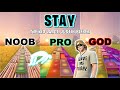 The Kid LAROI, Justin Bieber - STAY - Noob vs Pro vs God (Fortnite Music Blocks)
