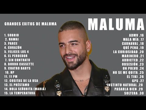 Maluma Mix Exitos 2023 - Las Mejores Canciones De Maluma - Pop Latino 2023