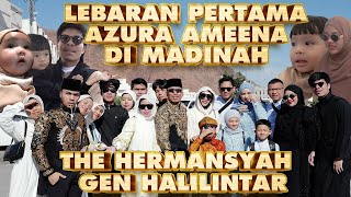 Download lagu Bagi2 THR Ameena, Genhalilintar, The Hermansyah, The Atta LEBARANNNN di Madinah #TAFUMROH mp3