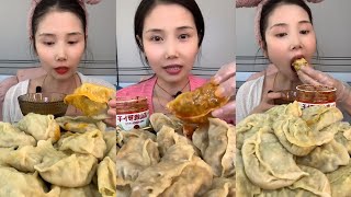 Download lagu Juicy Dumpling Mukbang 😋 | Eating Spicy Dumplings with Chili Sauce ASMR mp3 Download lagu Juicy Dumpling Mukbang 😋 | Eating Spicy Dumplings with Chili Sauce ASMR mp3