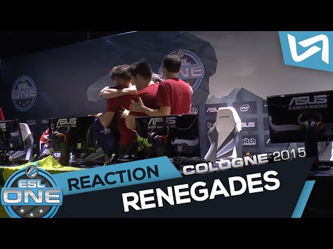 Winning moment Renegades vs. Titan et réaction d'Havoc (ESL One Cologne 2015)