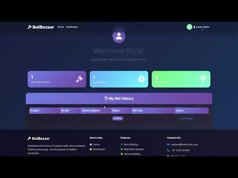BoliBazaar Demo