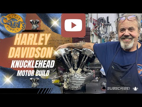 Knucklehead Engine Rebuild~~How many kicks will it take to START??