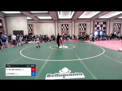 71 Lbs Rr Rnd 3 - Vince Von Bernewitz, Virginia Team Predator Wrestling Club Vs John Anthony Fenut