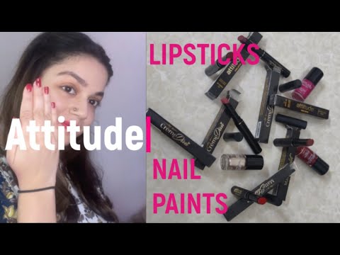 Lipsticks | Nail Paint | Attitude | Amway