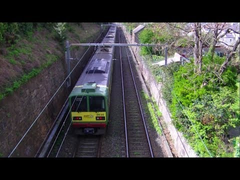 Dart Trains 8300 and 8520 Class at Seapoint