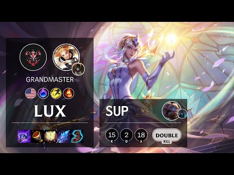 Lux Support vs Poppy - NA Grandmaster Patch 10.21