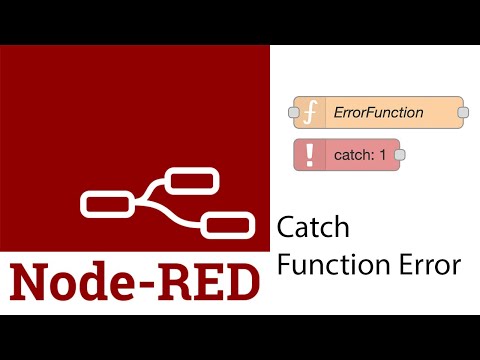Catch Function Errors In Node Red