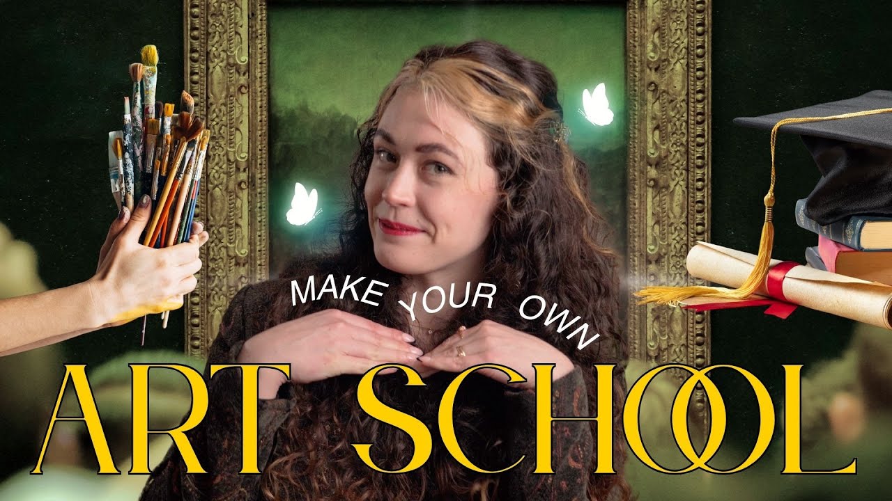 Build a plan to DIY Art School - everything you need to fast-track your creative journey