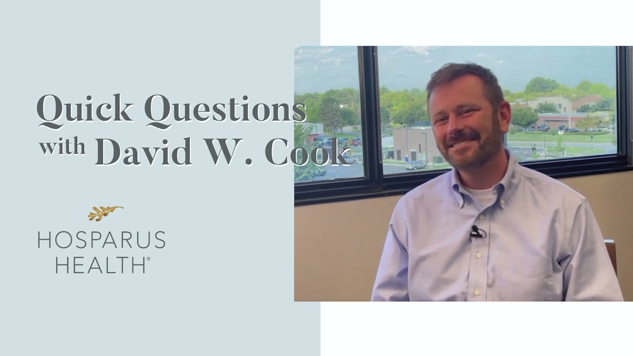 Quick Questions: David W. Cook