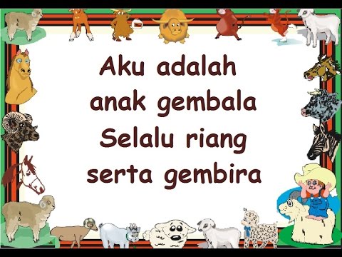 Aku anak gembala lirik lagu anak cipt a t mahmud musik pompi s