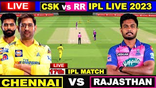 Live: CSK Vs RR, Match 17, Chennai | IPL Live Scores & Commentary | IPL LIVE 2023 | Last 8 Overs