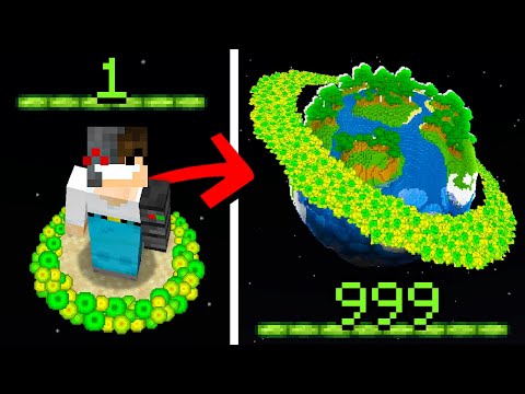 Minecraft, But My XP = World Size