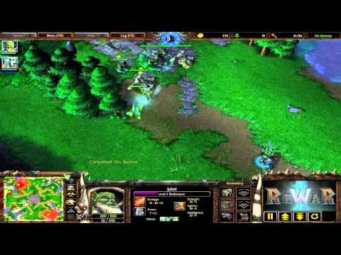 xiaokk(ORC) vs Yumiko(HU) - WarCraft 3 gameplay - RN602