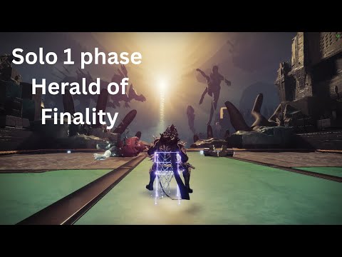 Solo One Phase Herald of Finality - Hunter | Destiny 2: Ash and Iron