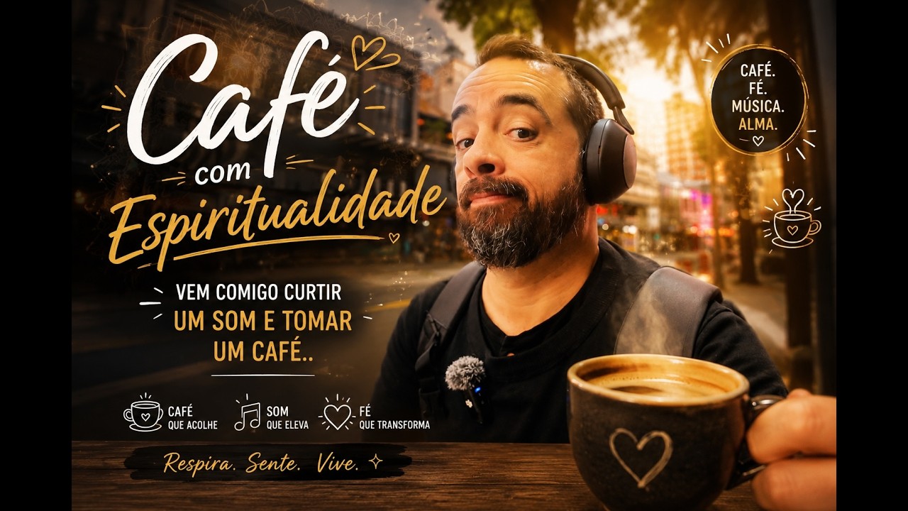 Cafe com espiritualidade 5 - Bora curtir um som, andar e tomar café