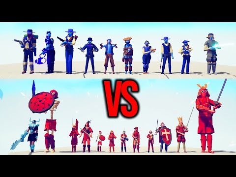 MUSKET TEAM vs SWORD TEAM #24 | TABS - Totally Accurate Battle Simulator