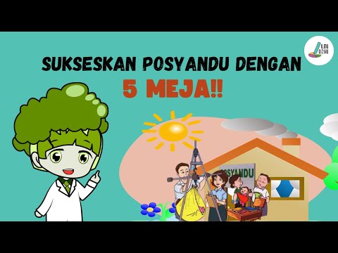 Sukseskan Posyandu Dengan 5 Meja!