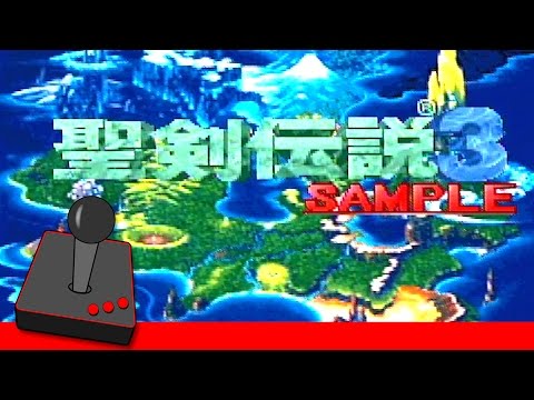 Rare Secret of Mana 2 (Seiken Densetsu 3) Japanese Demo Cart - H4G