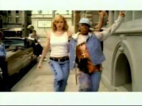 Madonna & Missy Elliott Into The Hollywood Groove (Gap Advert 2003)