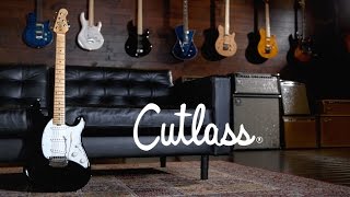 Video thumbnail for Ernie Ball Music Man Cutlass Guitar by Ernie Ball