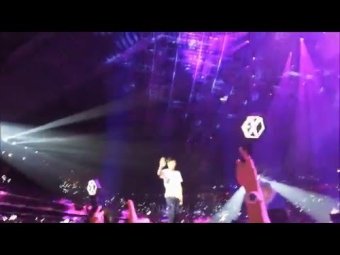 160109 First Snow [ Lay focus ]  EXO'luXion in Singapore