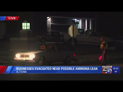 Altoona ammonia leak
