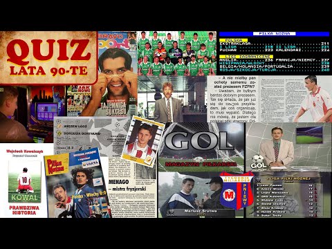 QUIZ: SZALONE LATA DZIEWIĘĆDZIESIĄTE, LESZEK WRACA JAKO PROWADZĄCY!